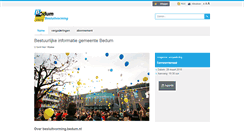 Desktop Screenshot of besluitvorming.bedum.nl