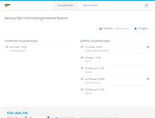 Tablet Screenshot of besluitvorming.bedum.nl